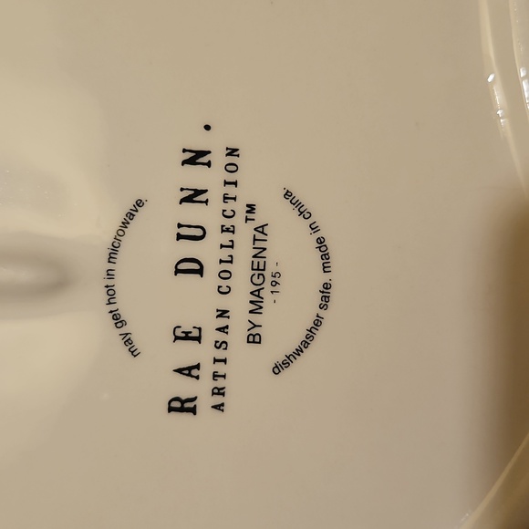Rae Dunn EGGS plates - Picture 3 of 5